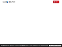 Tablet Screenshot of hansesolution.com
